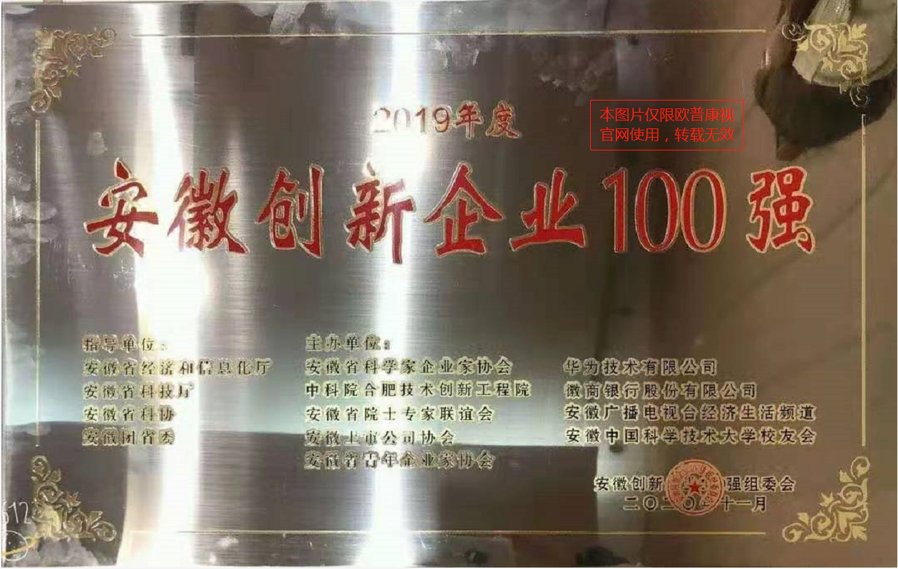 安(ān)徽創新(xīn)企業100強